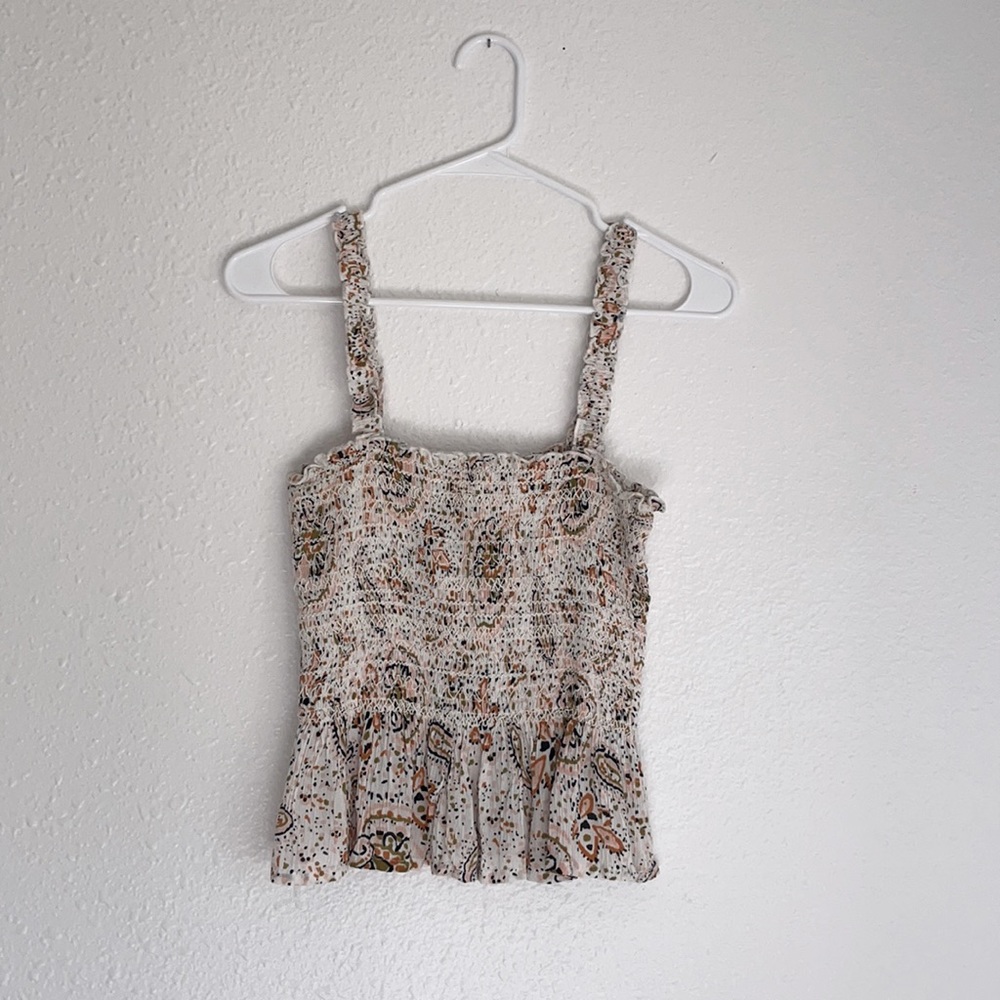 Patrons of Peace Smocked Top